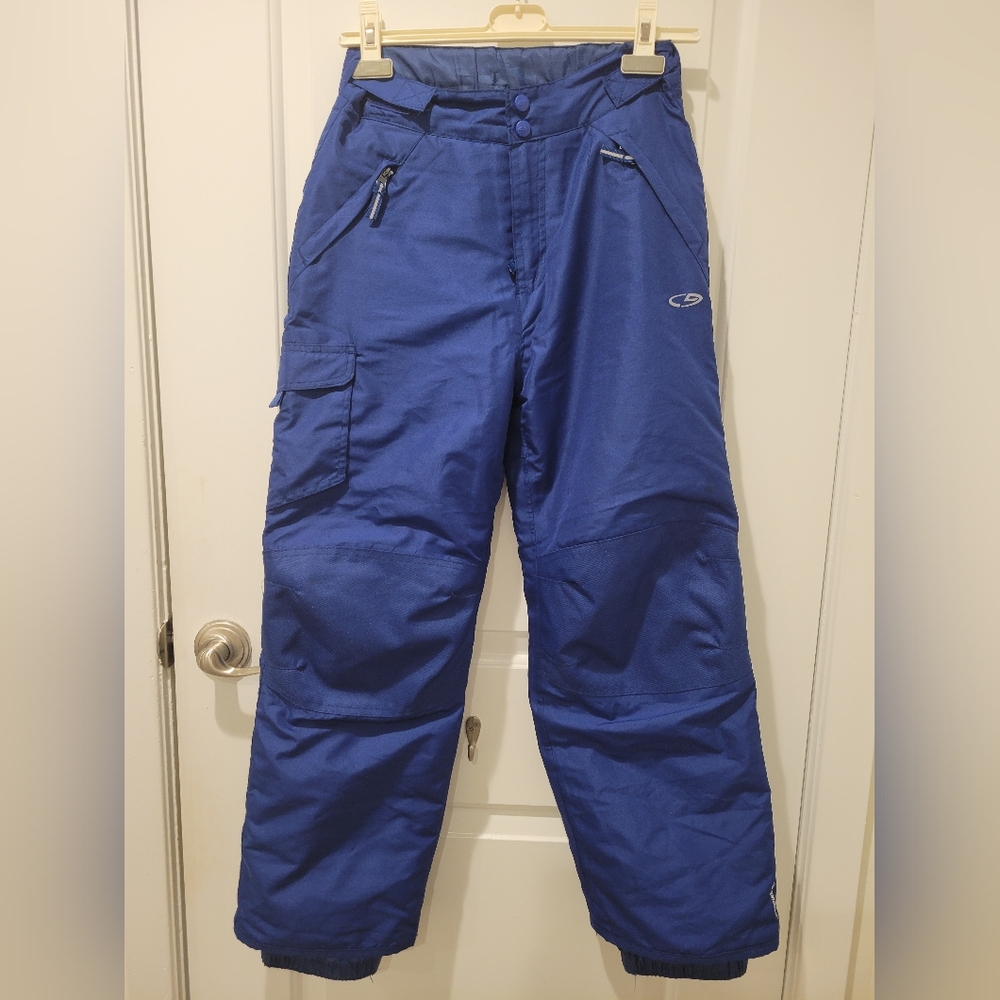 Champion C9 Venture Dry Boys Blue Insulated Snow Pants - Large (12-14)